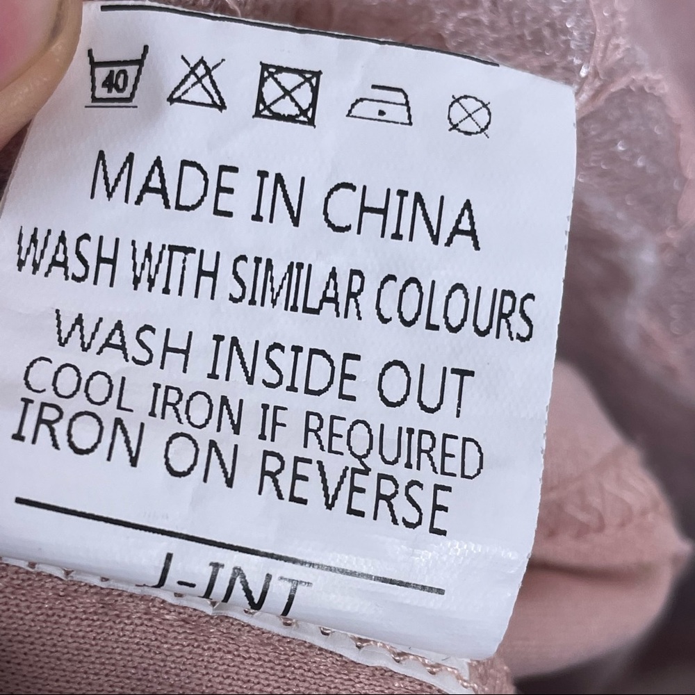 SHOWPO. Floral Lace Overlay Bodycon Barbiecore Mini Dress - Picture 6 of 15